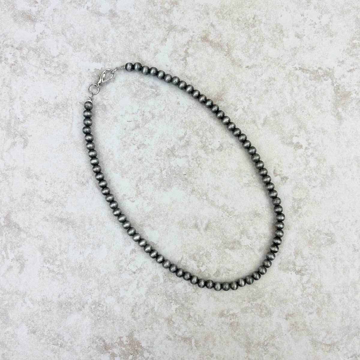 Navajo pearl bead Necklace 16 inch