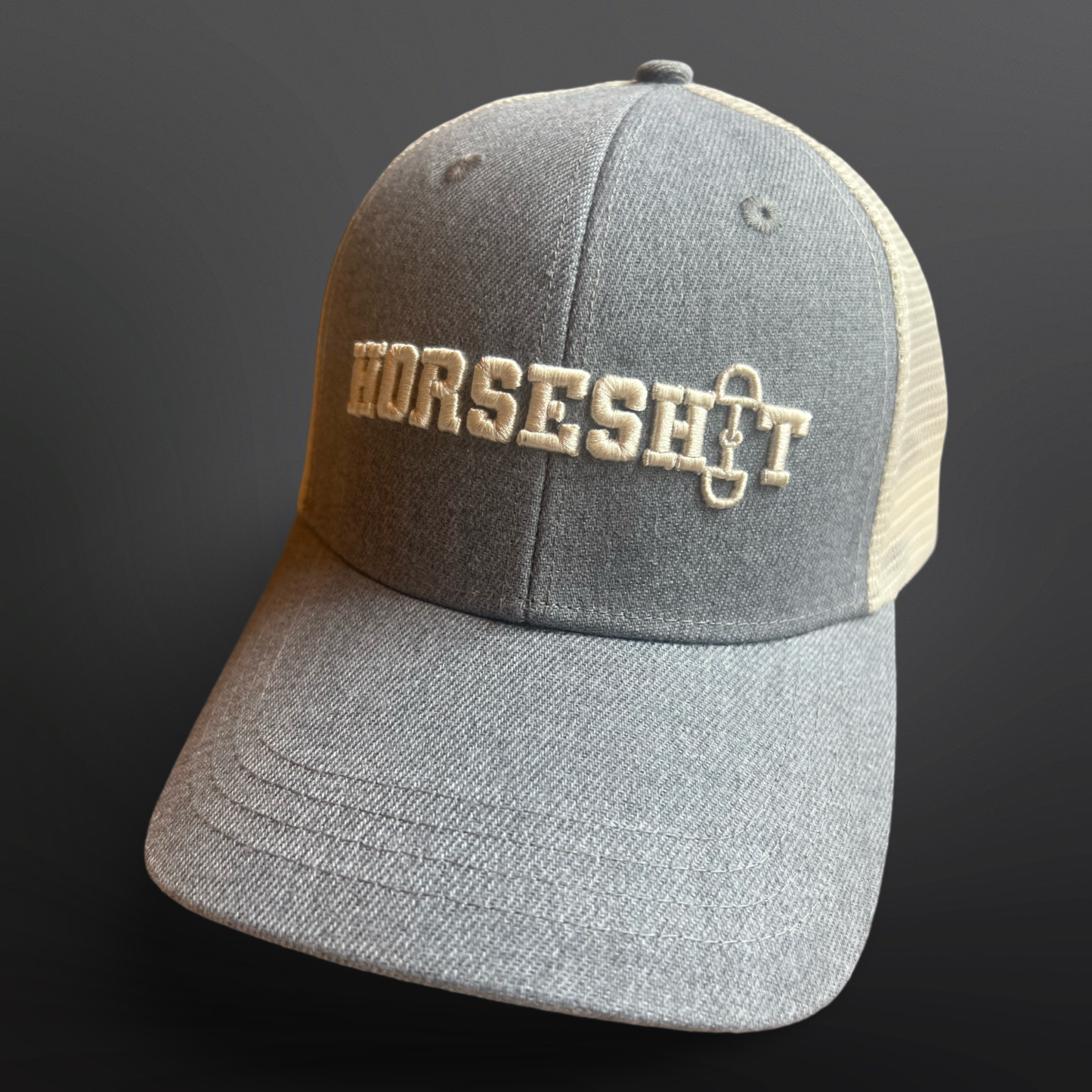 HorseShit Snaffle Bit Equestrian Baseball Cap Hat