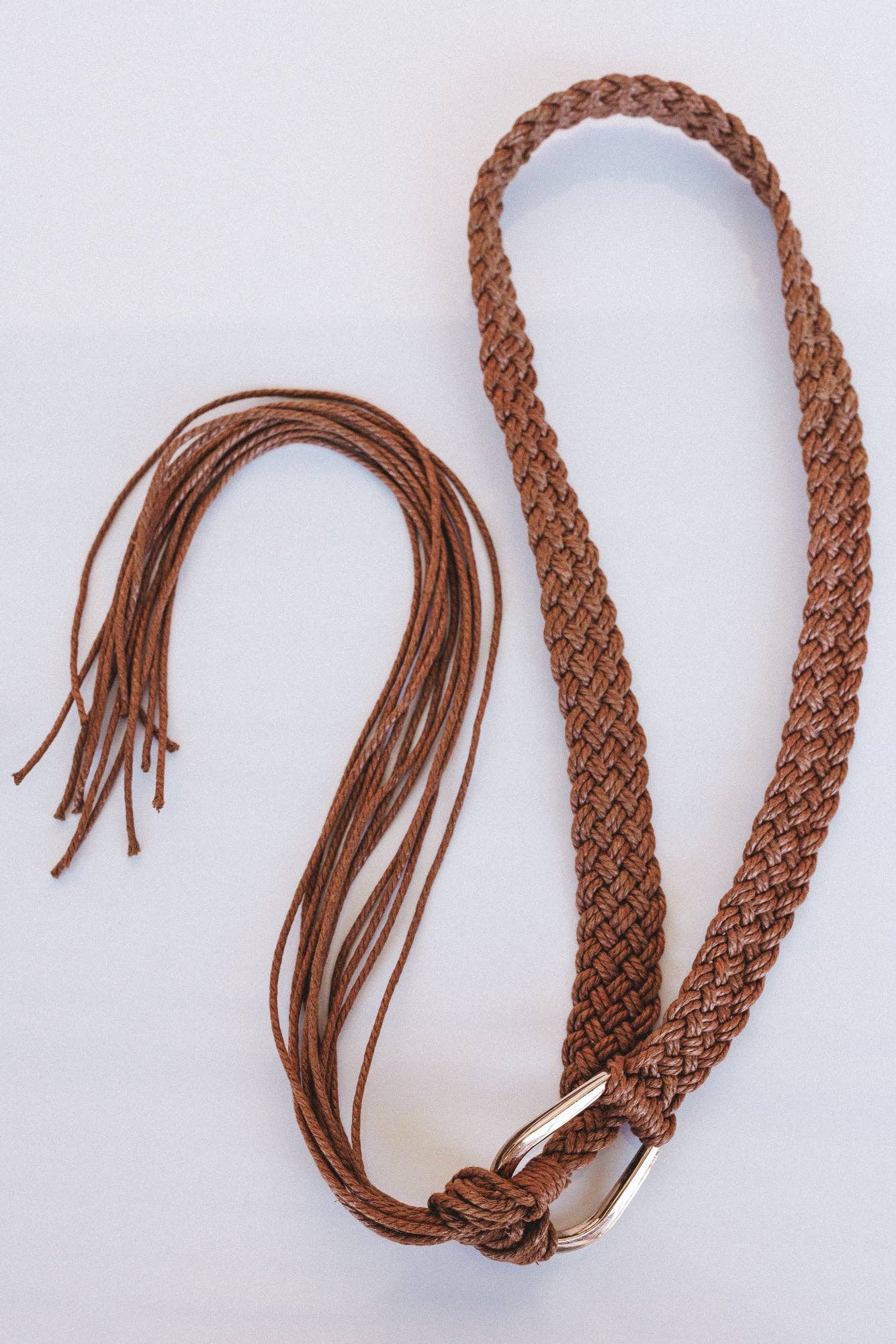Wanderfree Braided Belt - Camel