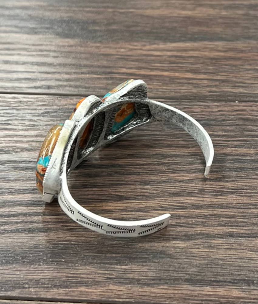 Gemstone Cuff Bracelet