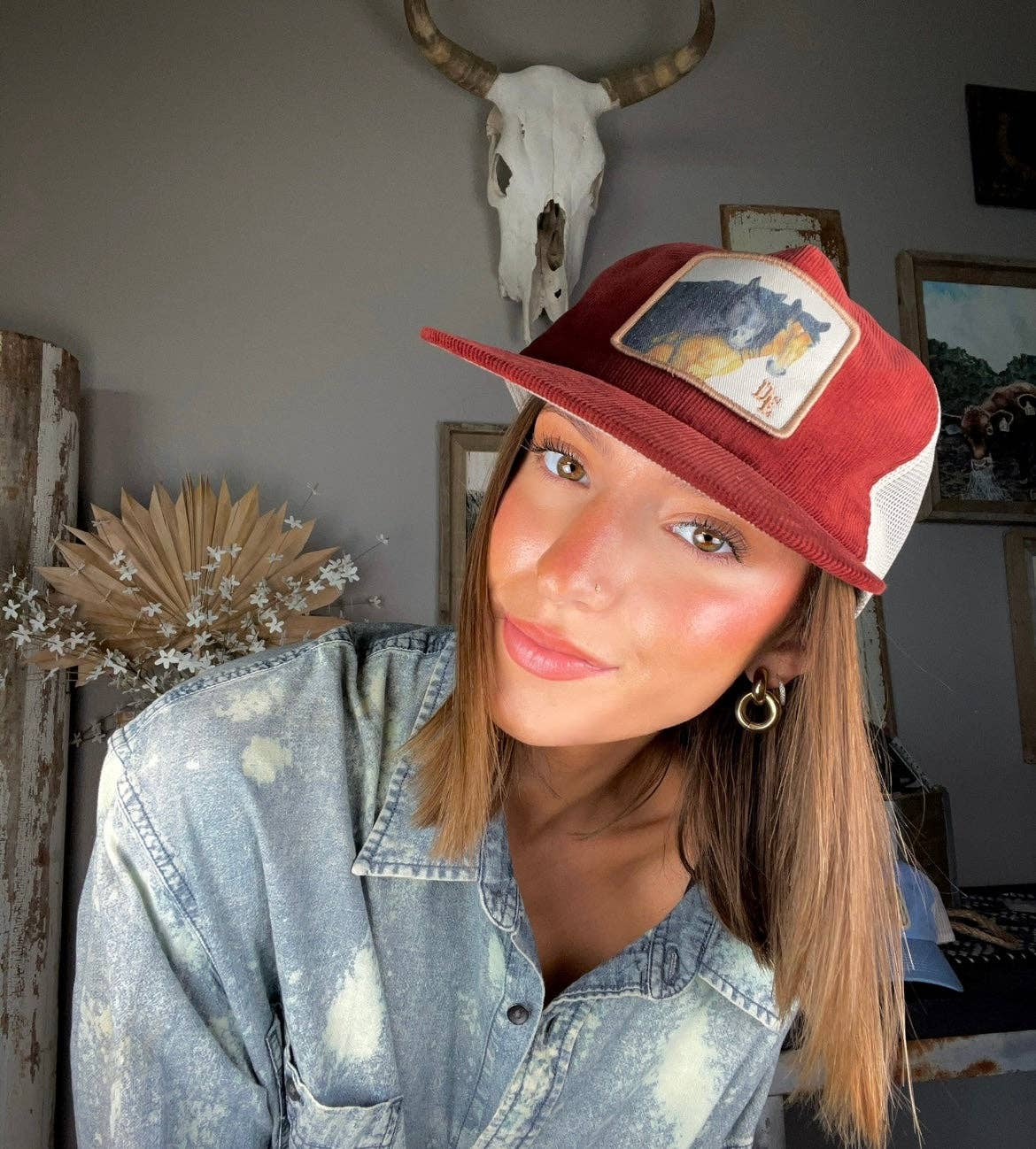 Dolly Estelle Hat - Deuces Wild (Corduroy)