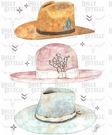 11x14 Framed Print - Hats