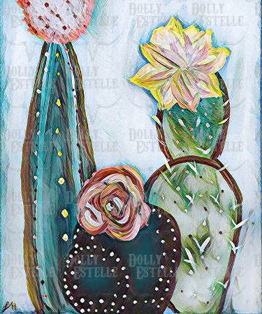 11x14 Framed Prints - Lily Bob Cactus
