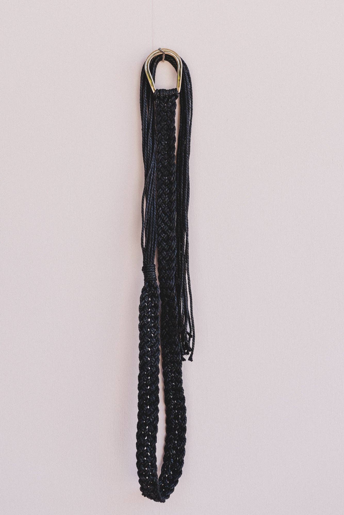 Wanderfree Braided Belt - Black
