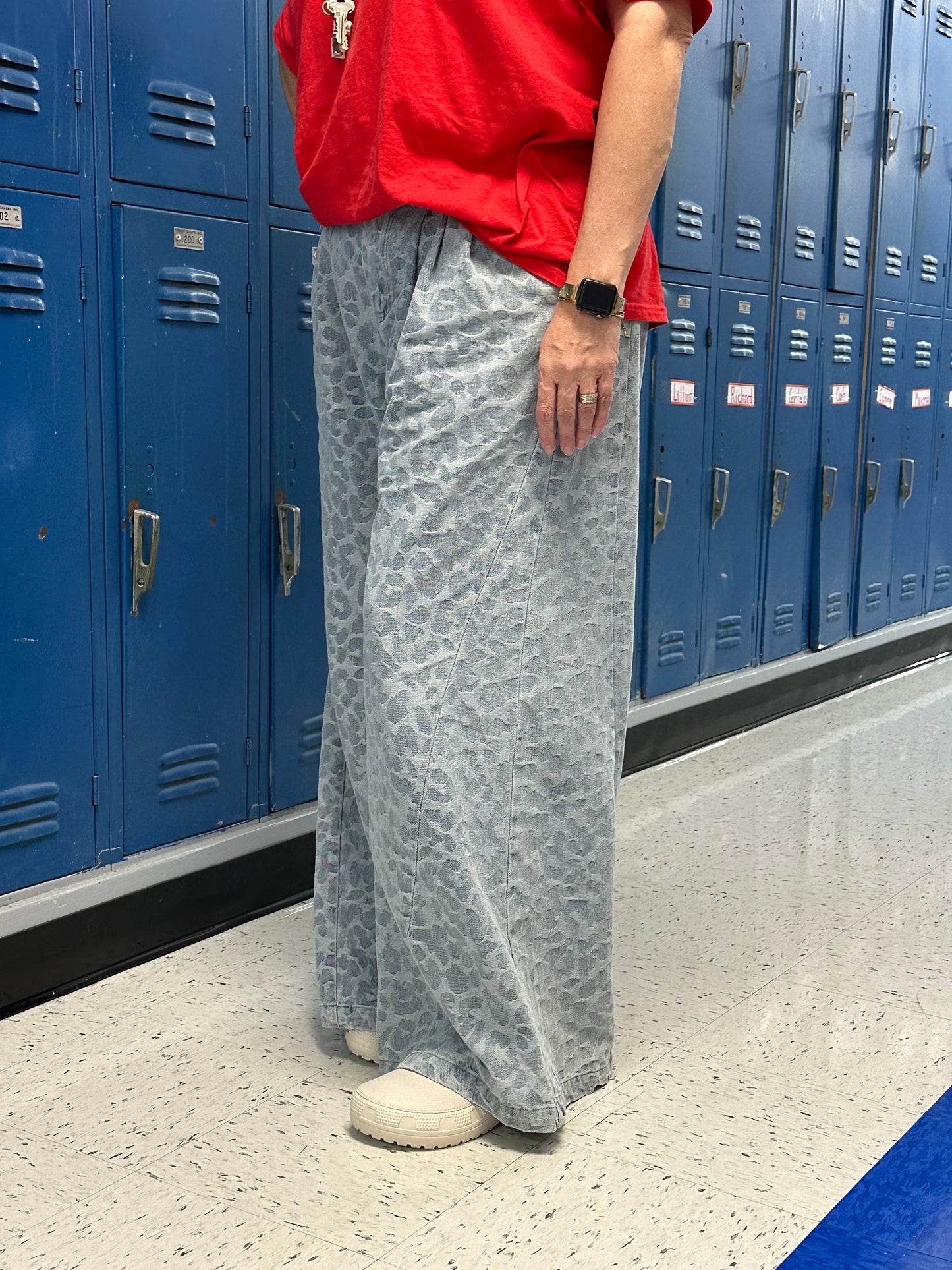 Sundown Leopard Denim