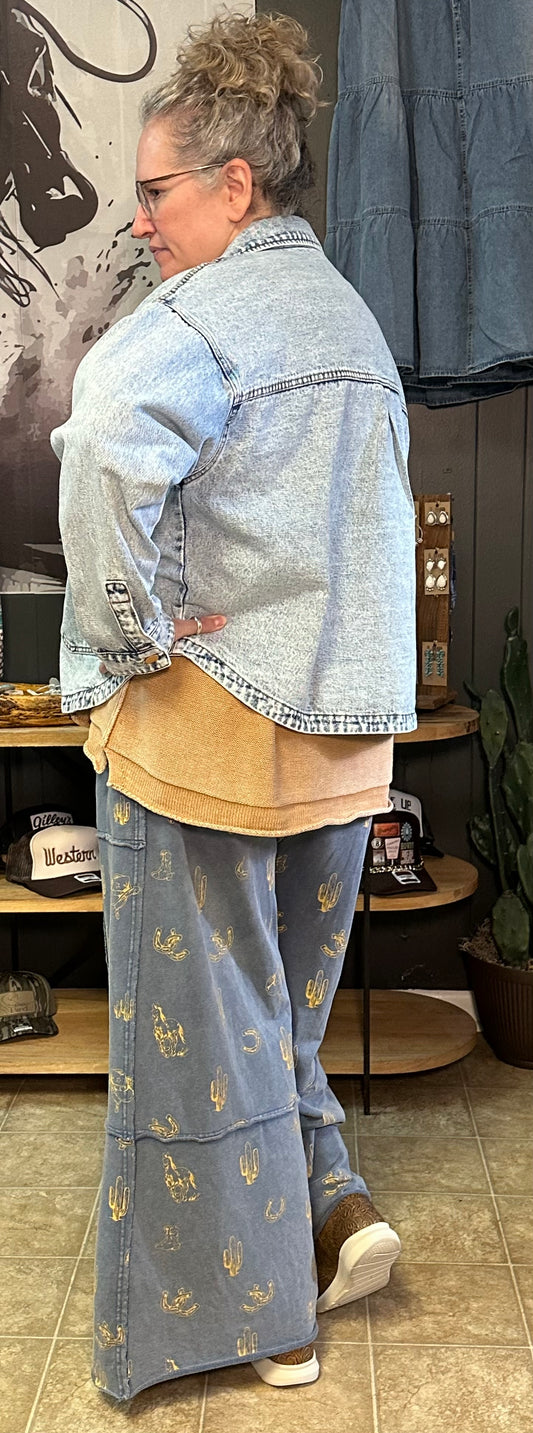 Cowgirl Canyon Denim Jacket