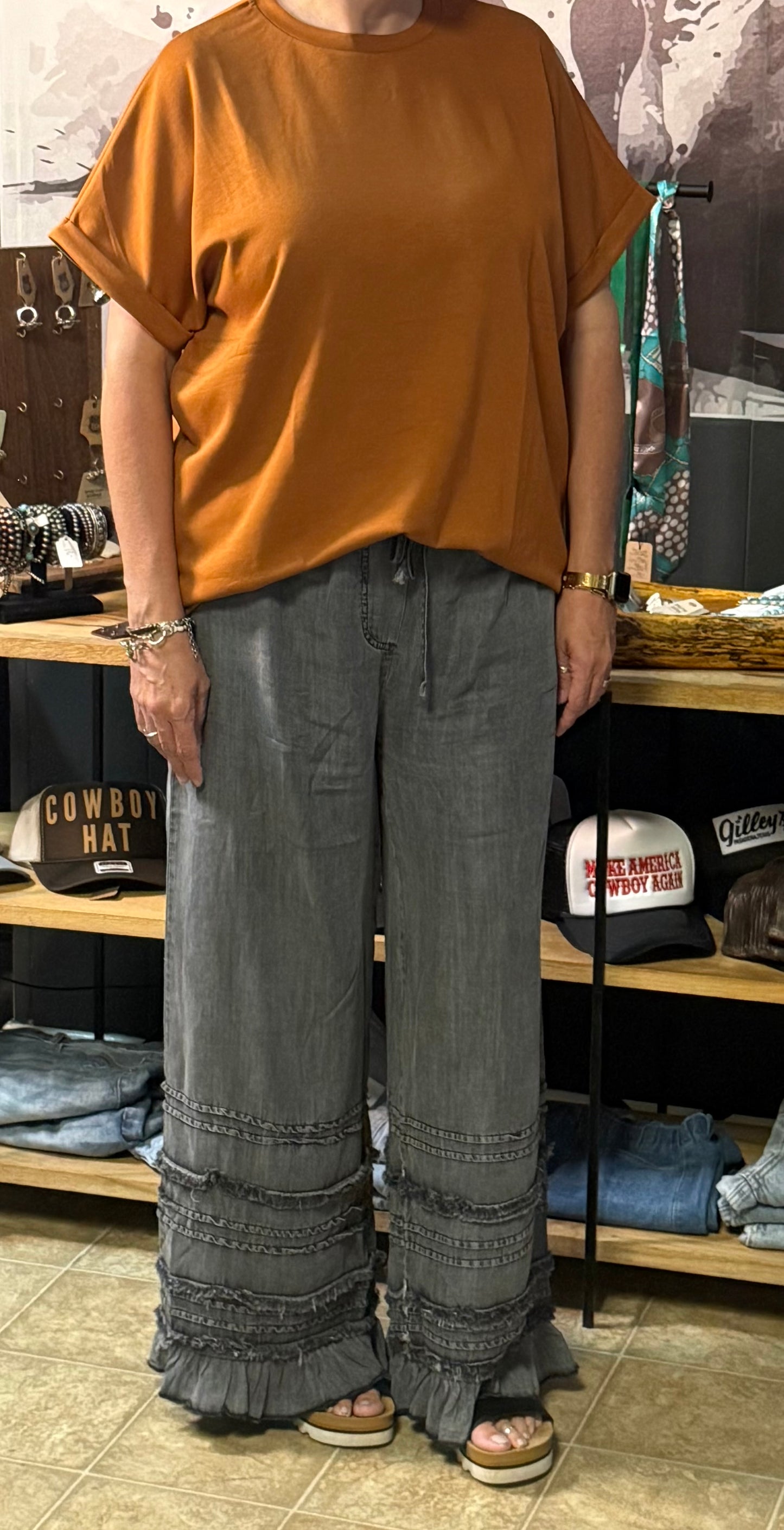 The Dakota Ruffle Pant