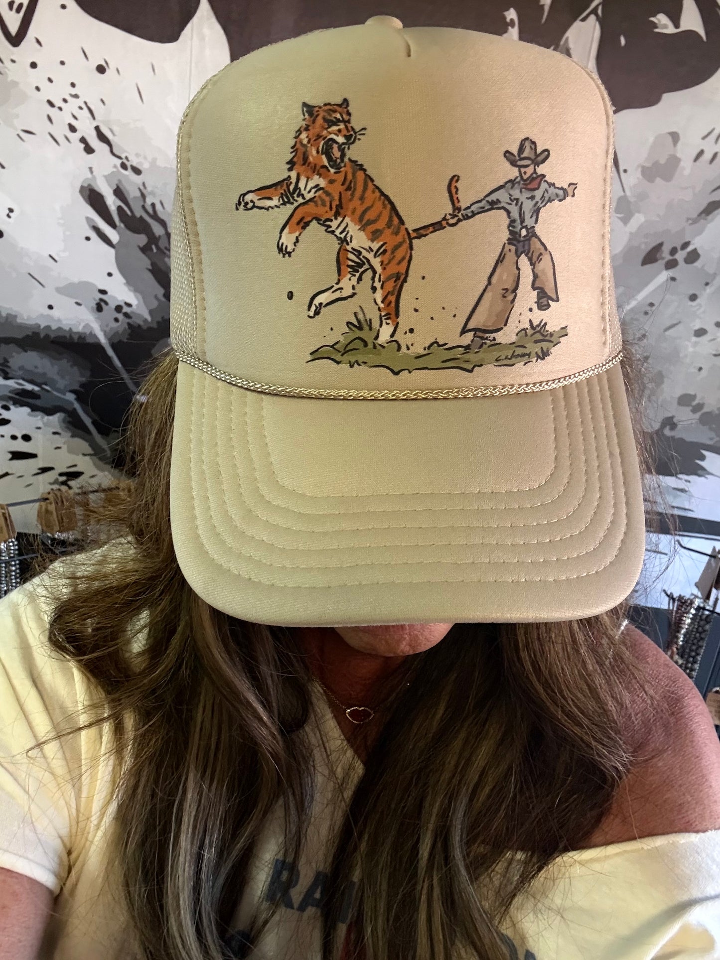 Tail of the tiger Tucker hat