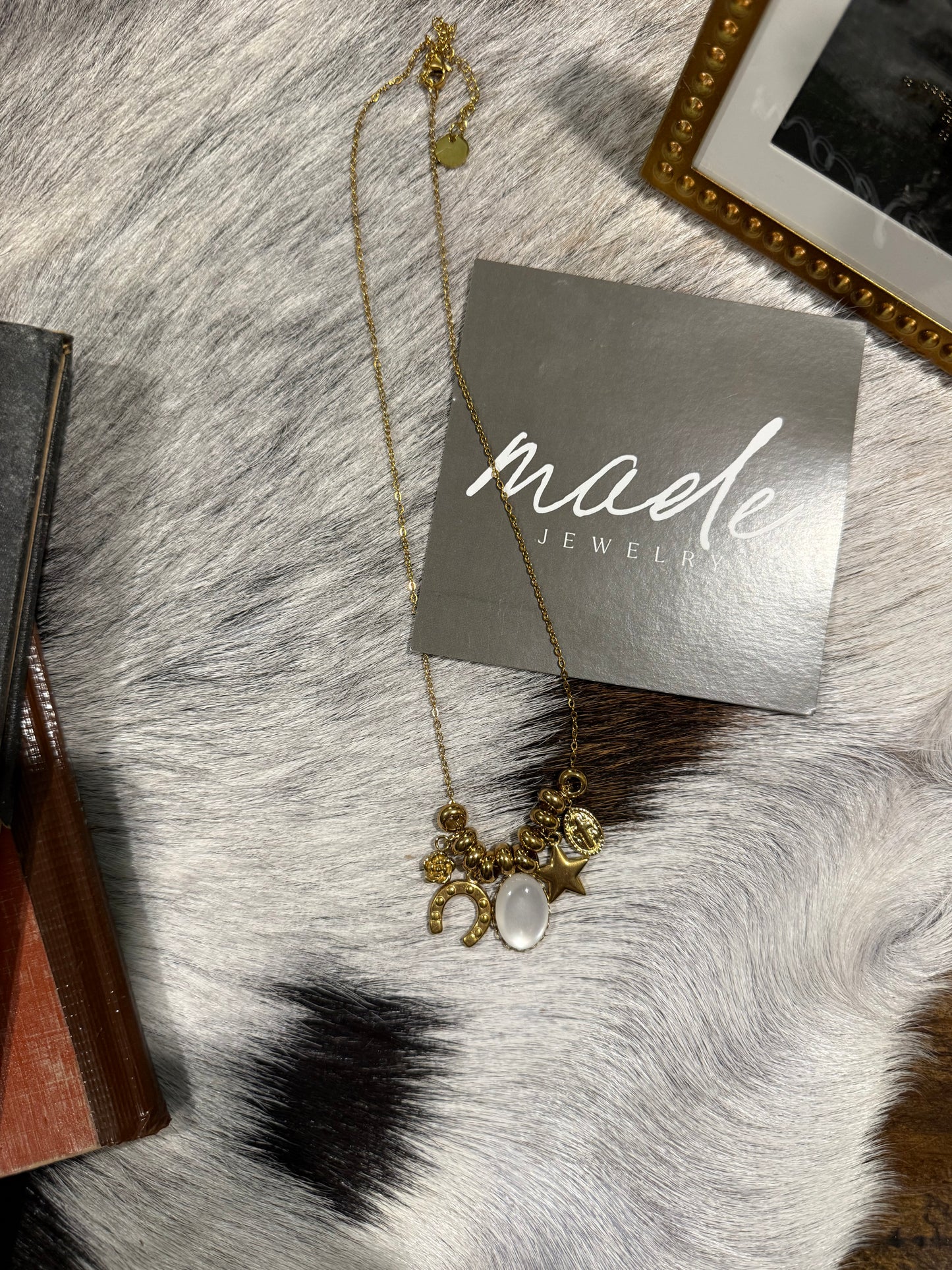 Not Luck Just God Necklace