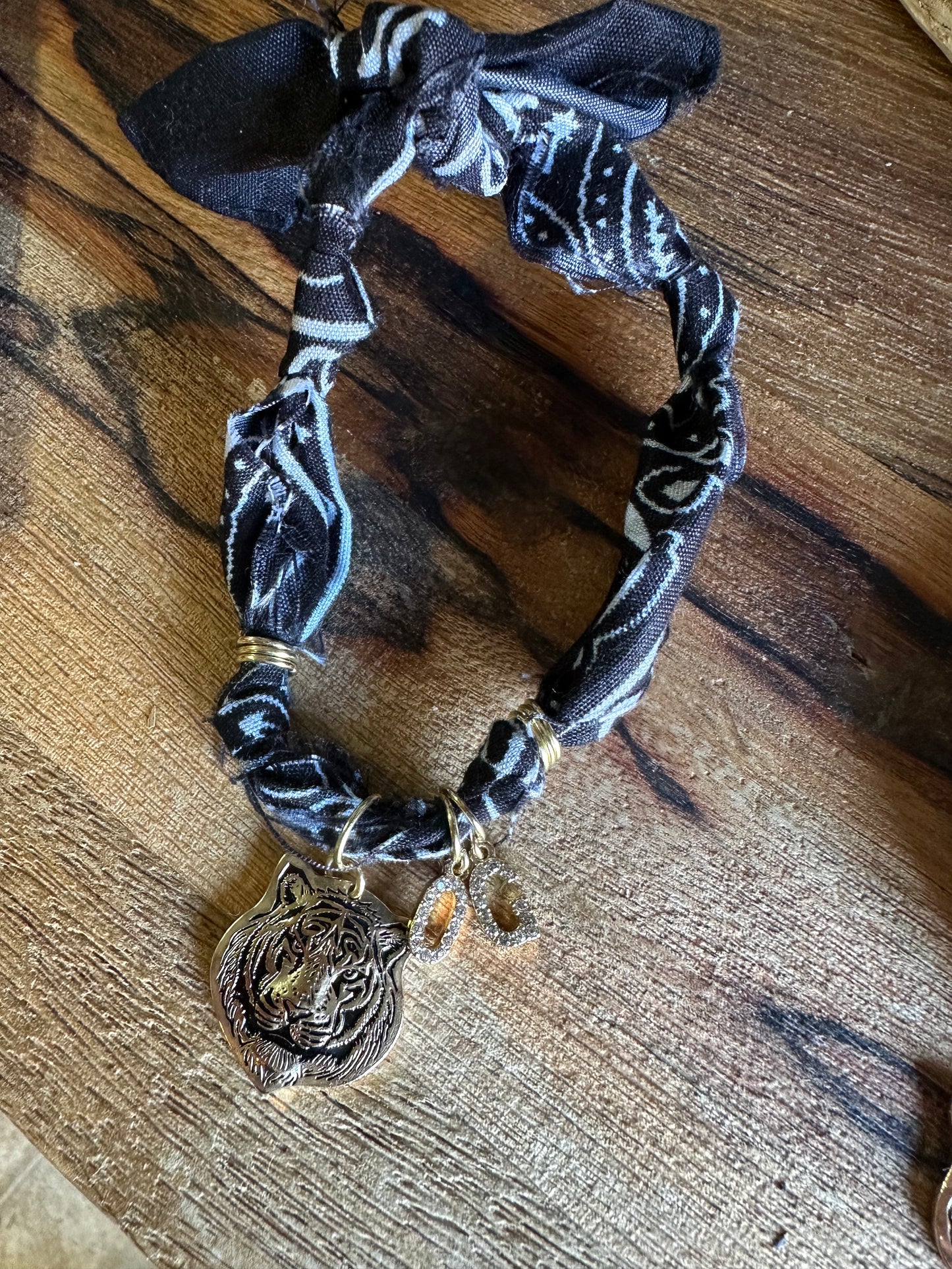 OG Black Bandana Bracelet