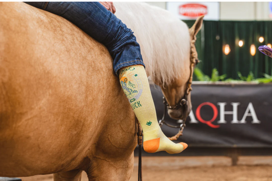 Desert Spirit Cowgirl Performance Boot Socks