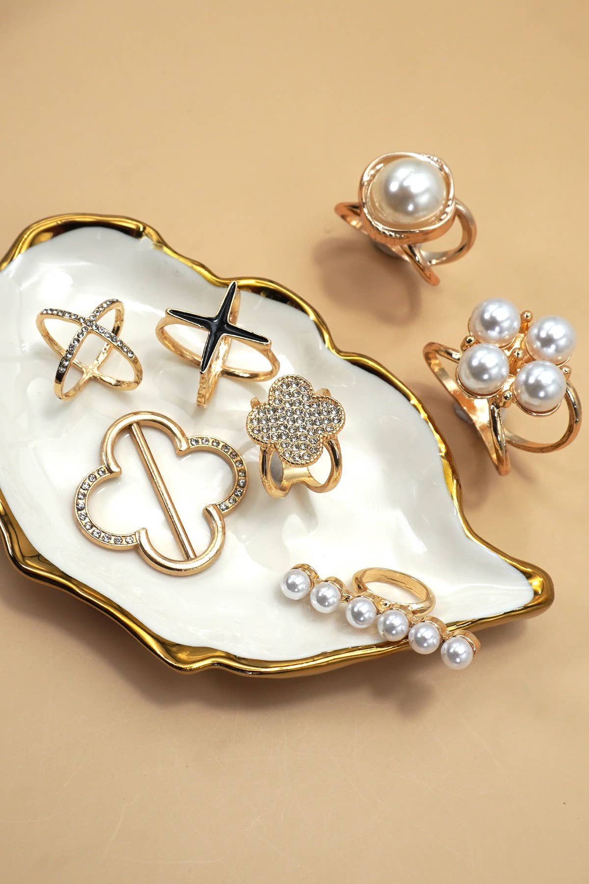 SCARF CHARMS -SCARF HOLDER SLIDER RING