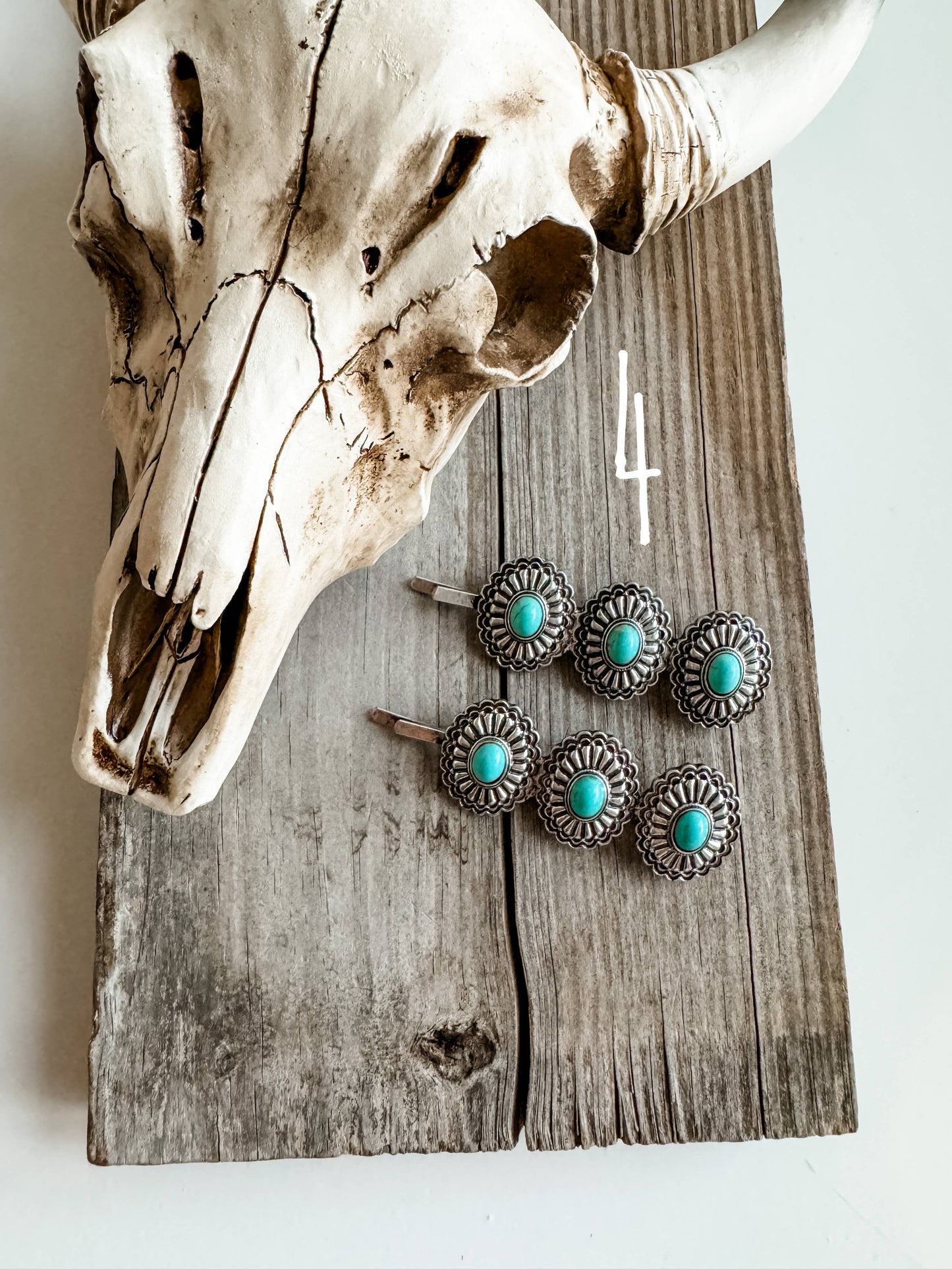 Western Hair Pin 2 Piece Set Bobby Pin