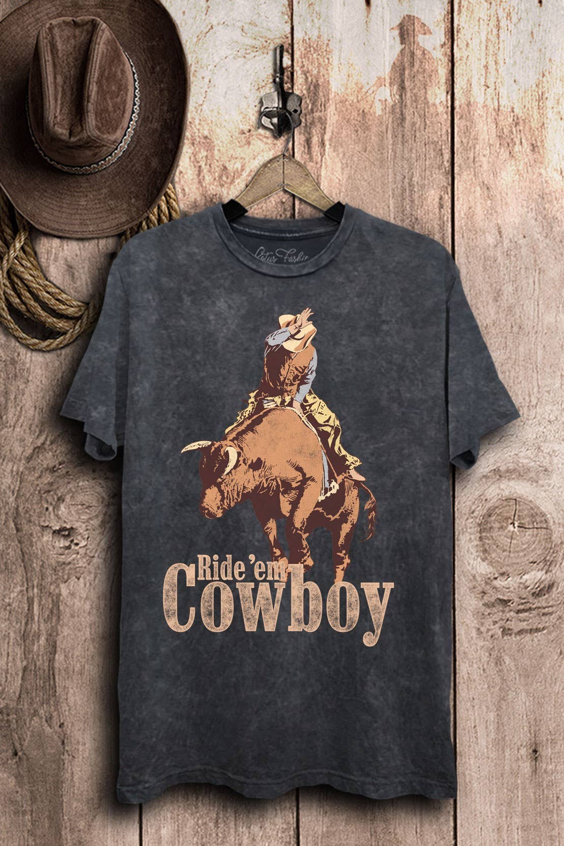 Ride Em Cowboy Graphic Top