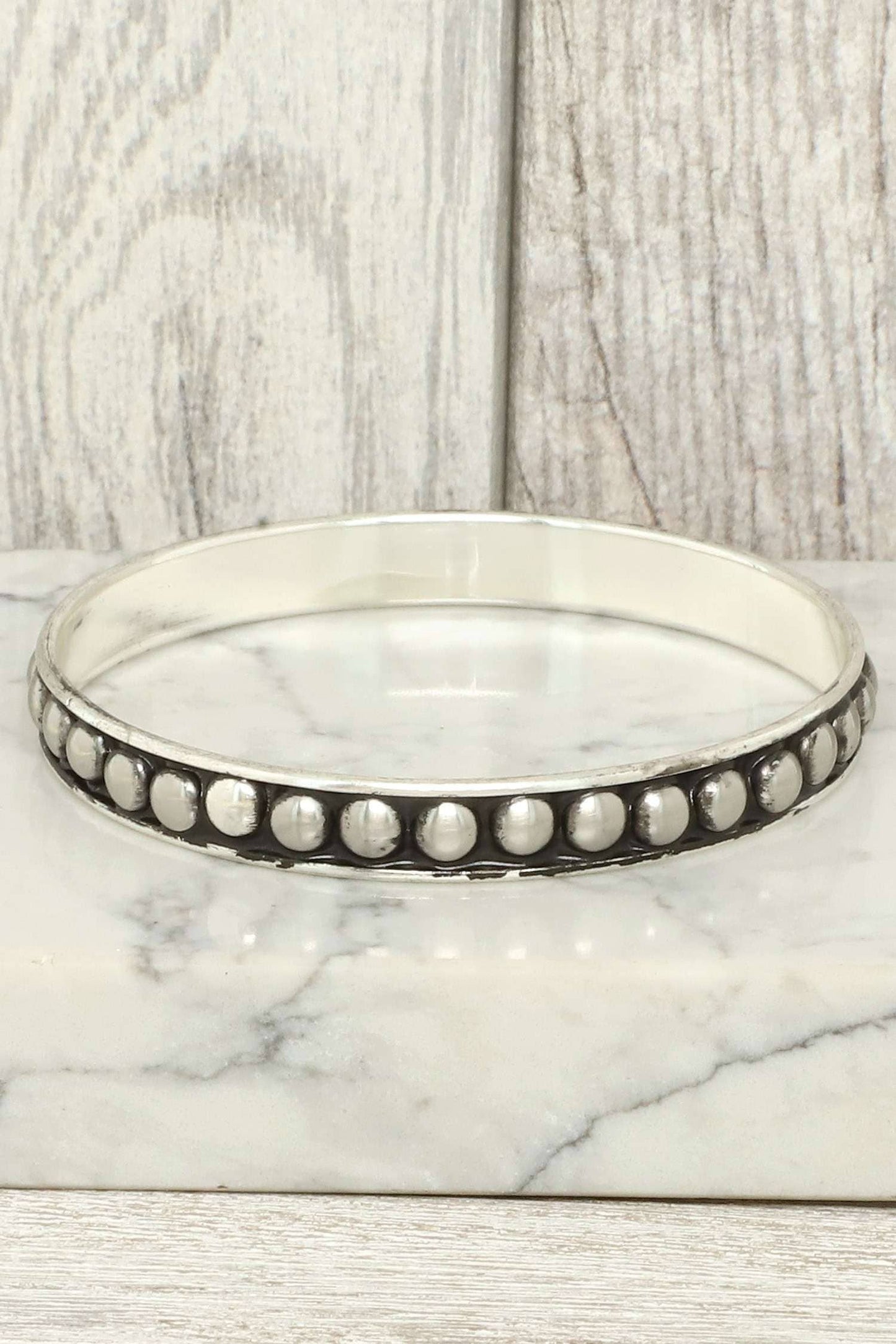 WESTERN BUBBLE BEADED BANGLE BRACELET B17270