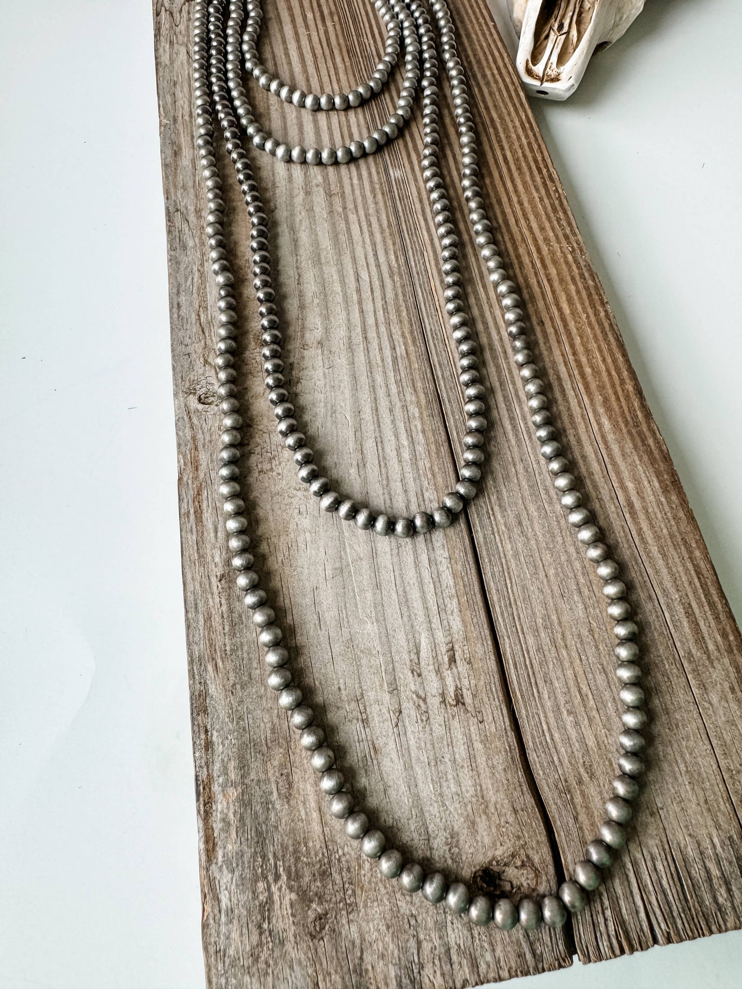 Western Navajo Bead Necklace 16” 18” 28” 36”