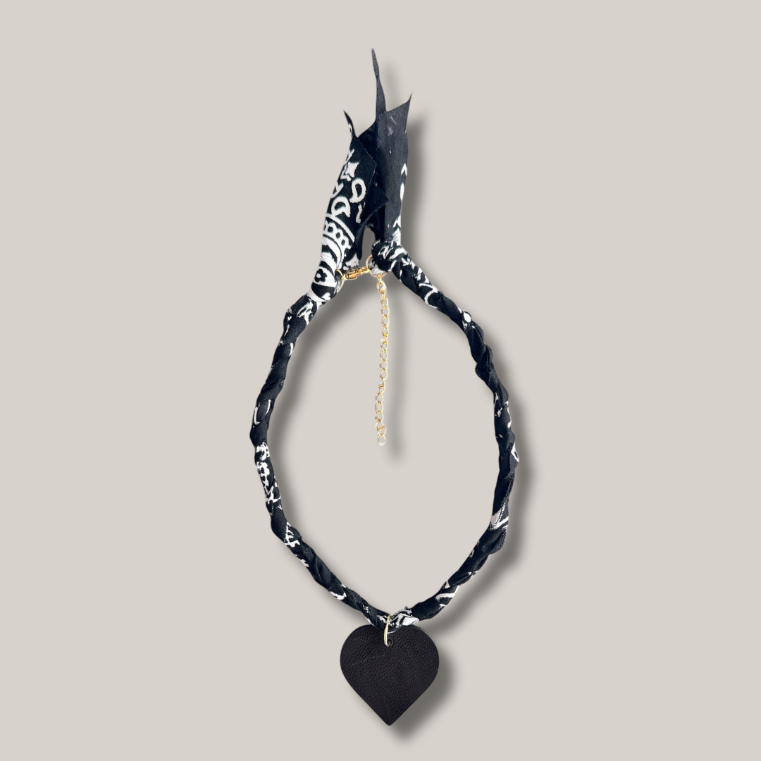 Heart Bandana Necklace