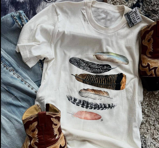 Wild Feathers Tee