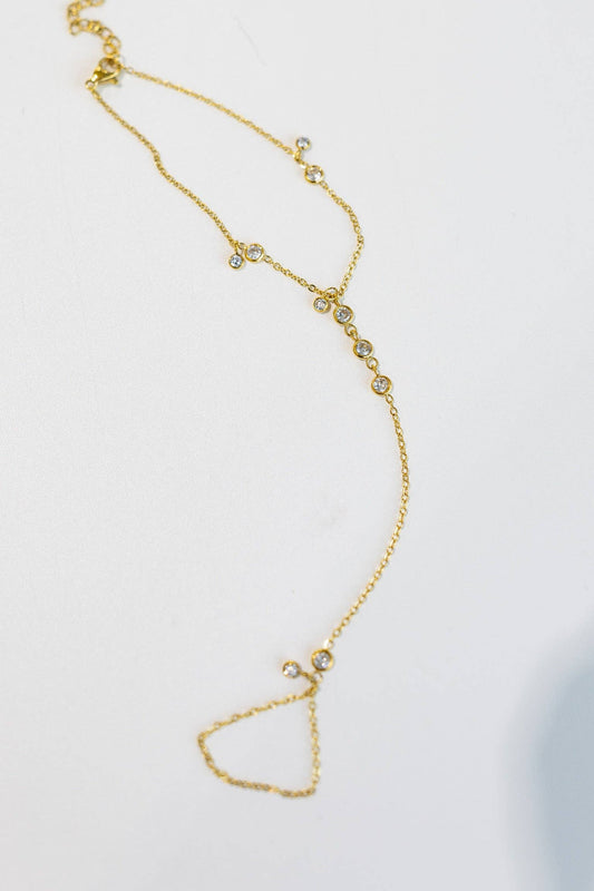Serafina Diamond Hand Chain