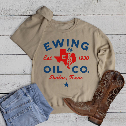 RESTOCKED! Vintage Ewing Oil Sweatshirt
