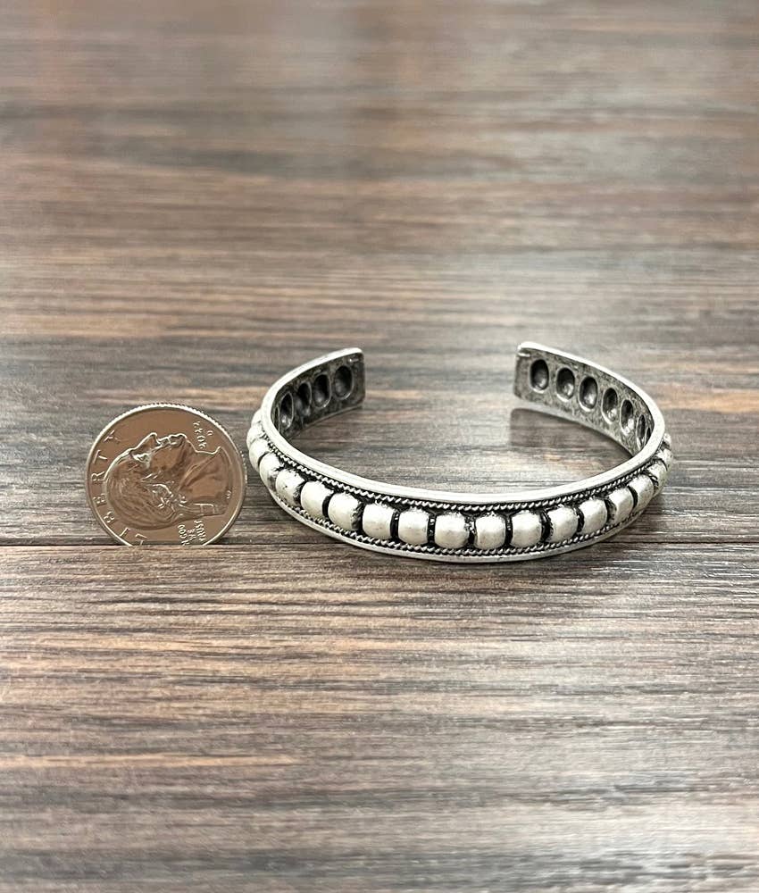 12mm Boho Cuff Bracelet