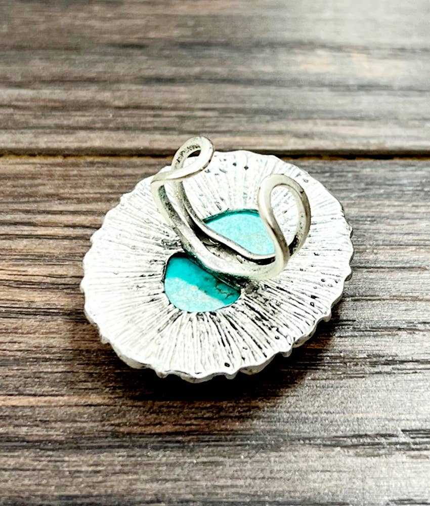 Turquoise Adjustable Ring
