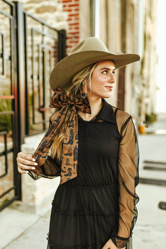 WESTERN PREP BOW *BOOT SCOOT