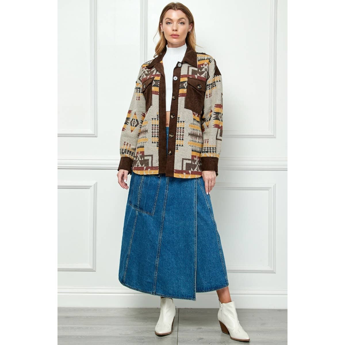 Campfire Corduroy Shacket