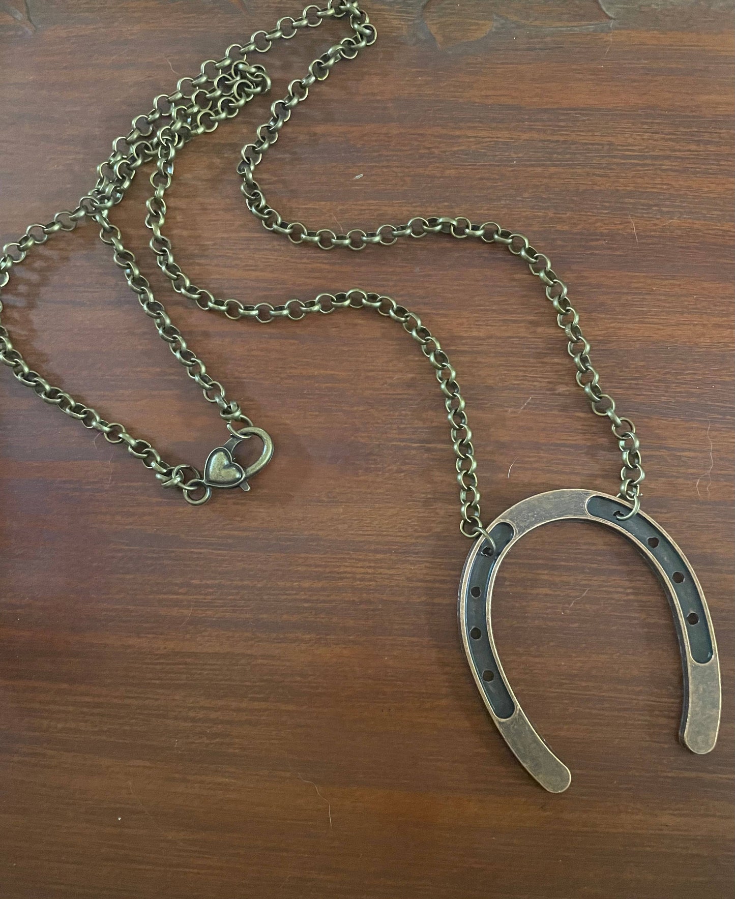 Large Horseshoe Necklace