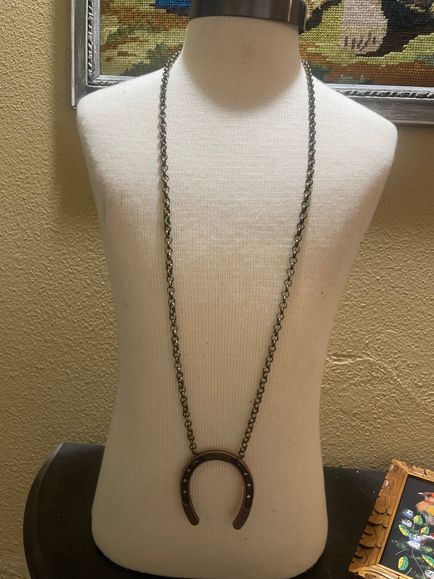 Large Horseshoe Necklace