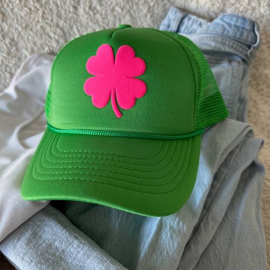 Shamrock St. Patrick's Day Trucker Hat