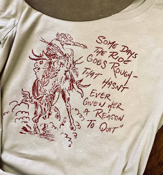 Rough Ride Western Graphic T-Shirt