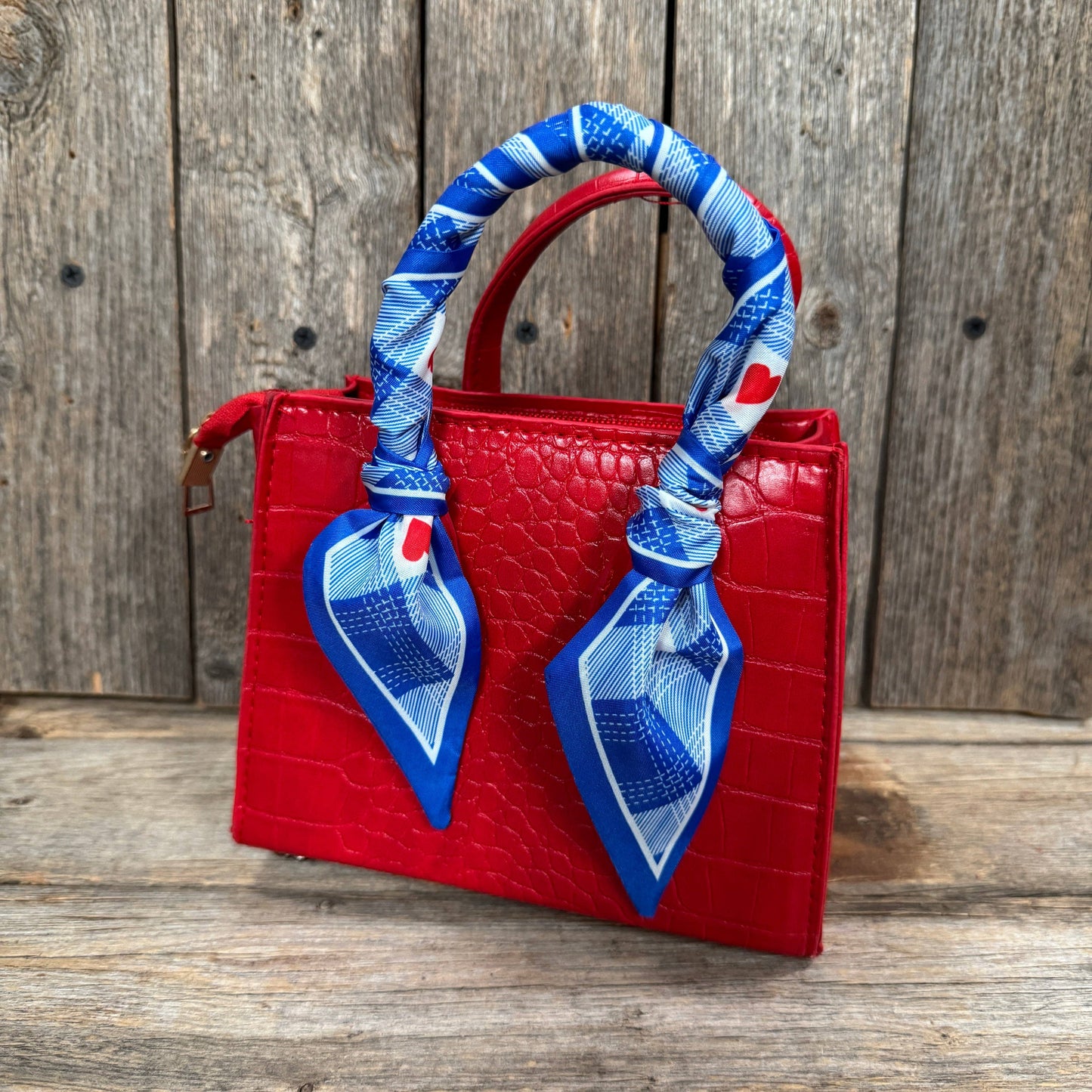 Blue Western Skinny Mini Wild Rag Scarf / Cowgirl Necktie  #TW126