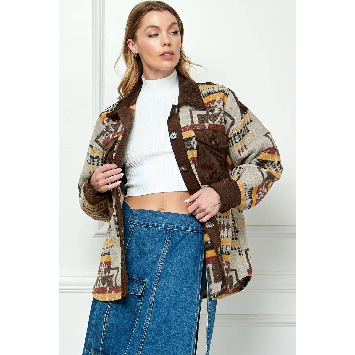 Campfire Corduroy Shacket