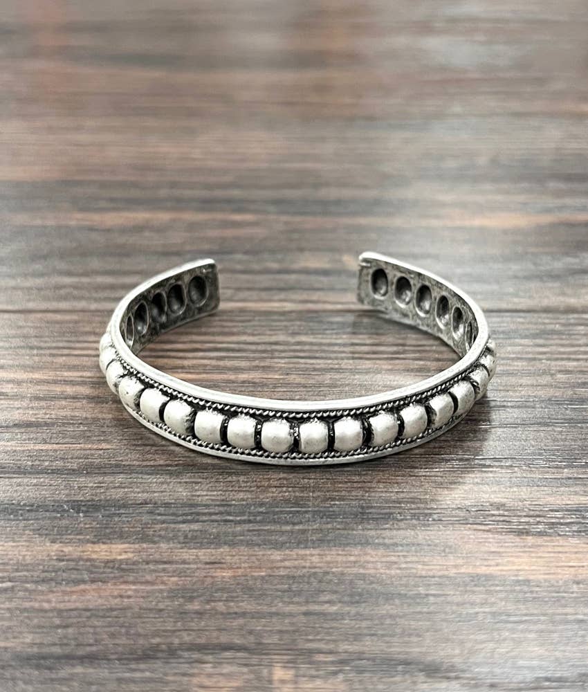 12mm Boho Cuff Bracelet