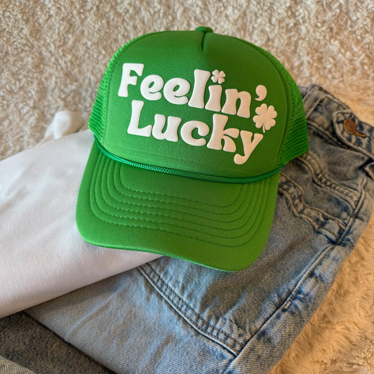 Feelin' Lucky Green St. Patrick's Day Hat
