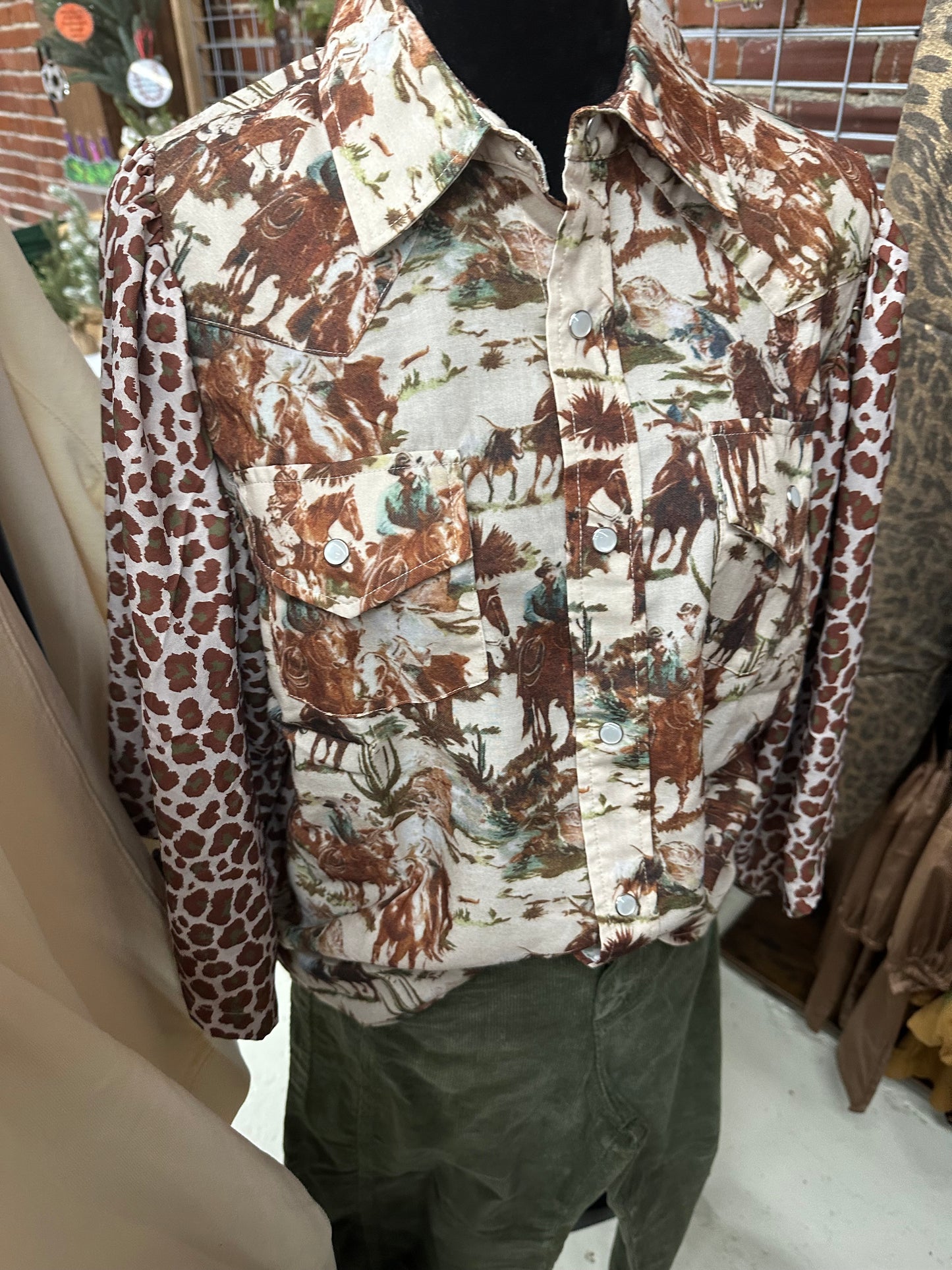 Cowboy Daydream Snap Shirt