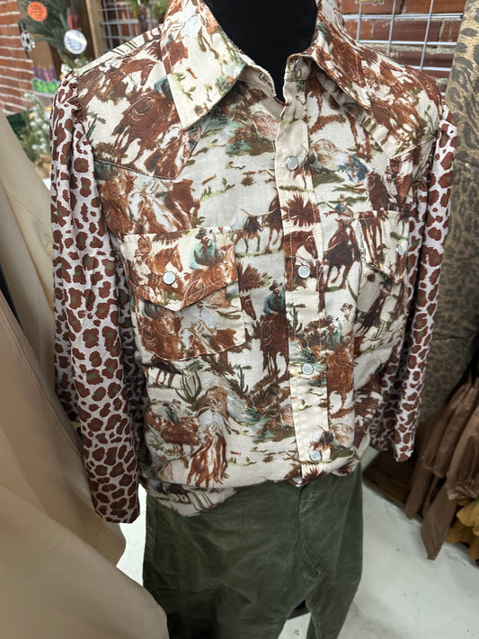 Cowboy Daydream Snap Shirt