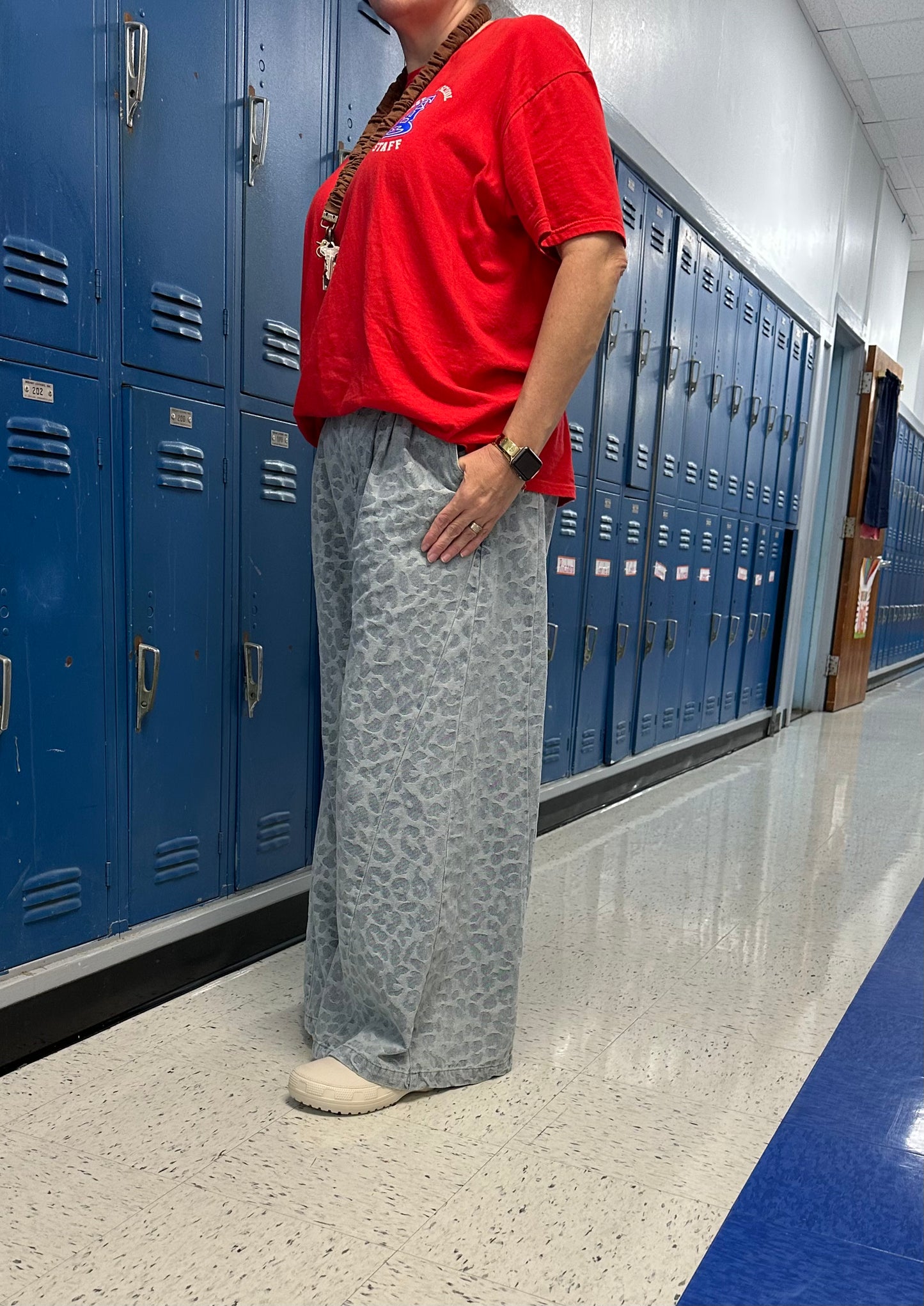 Sundown Leopard Denim