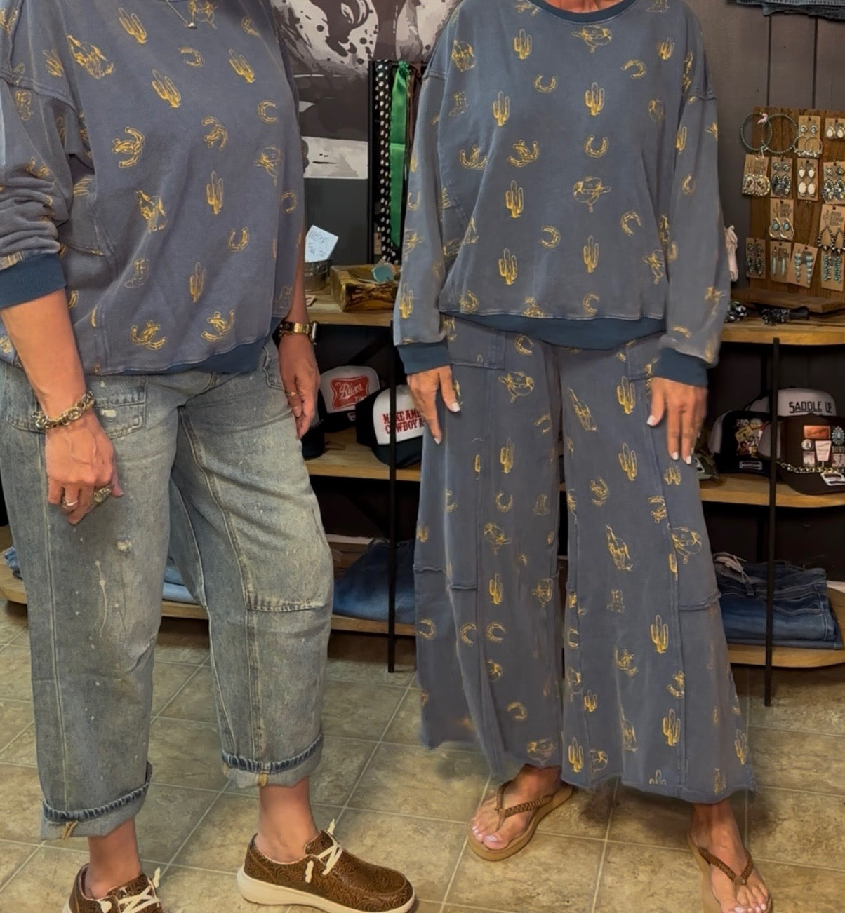 Cowgirl Comfort Wide Leg