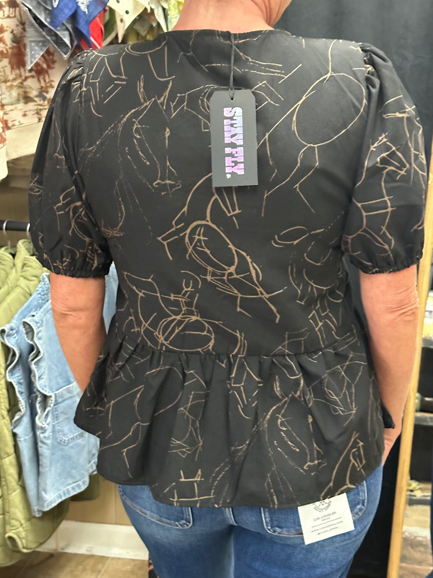 Ponee Scribbles Top