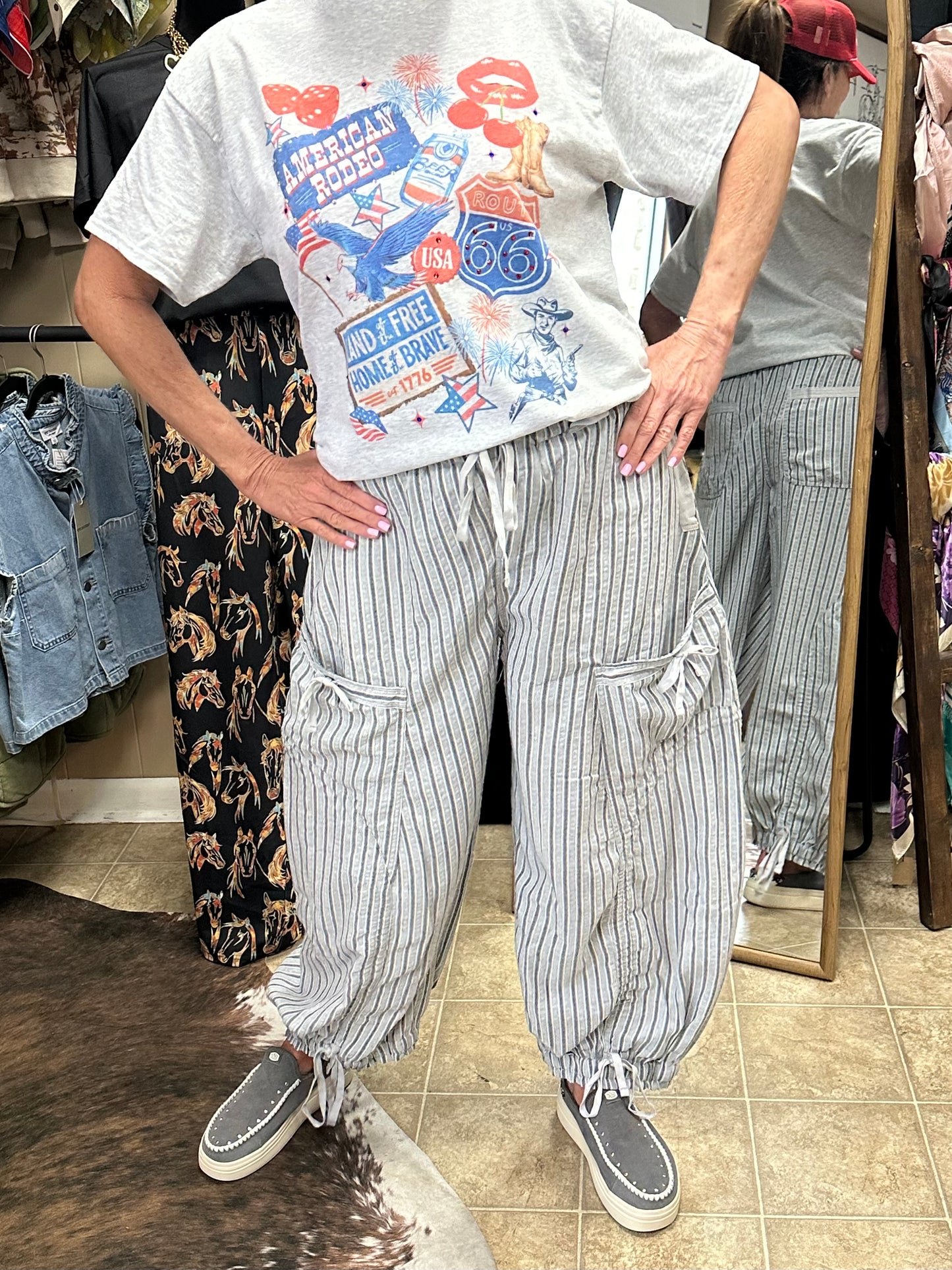 Easy Rider Stripe Pants