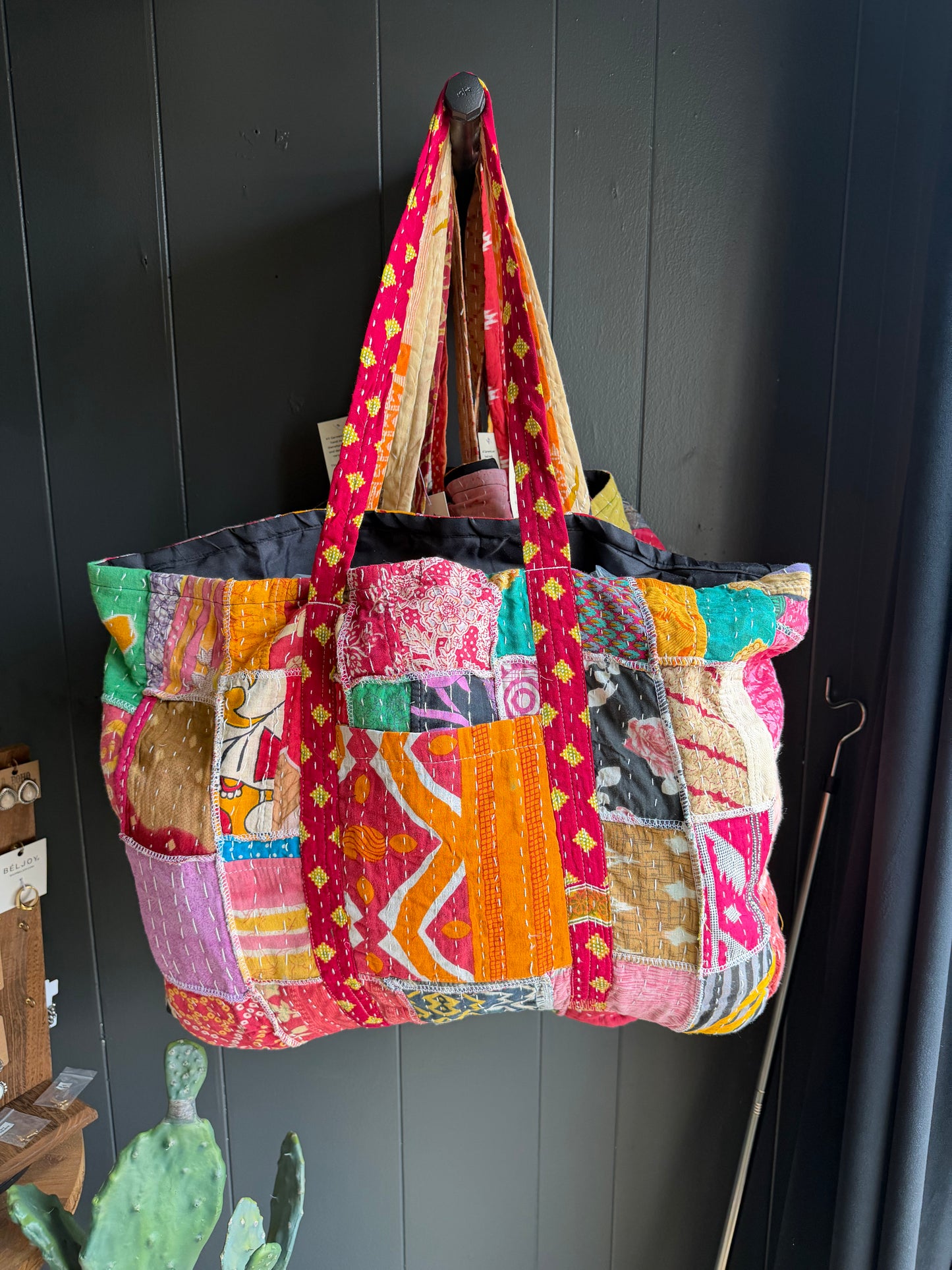 PATCHWORK HOBO BAG