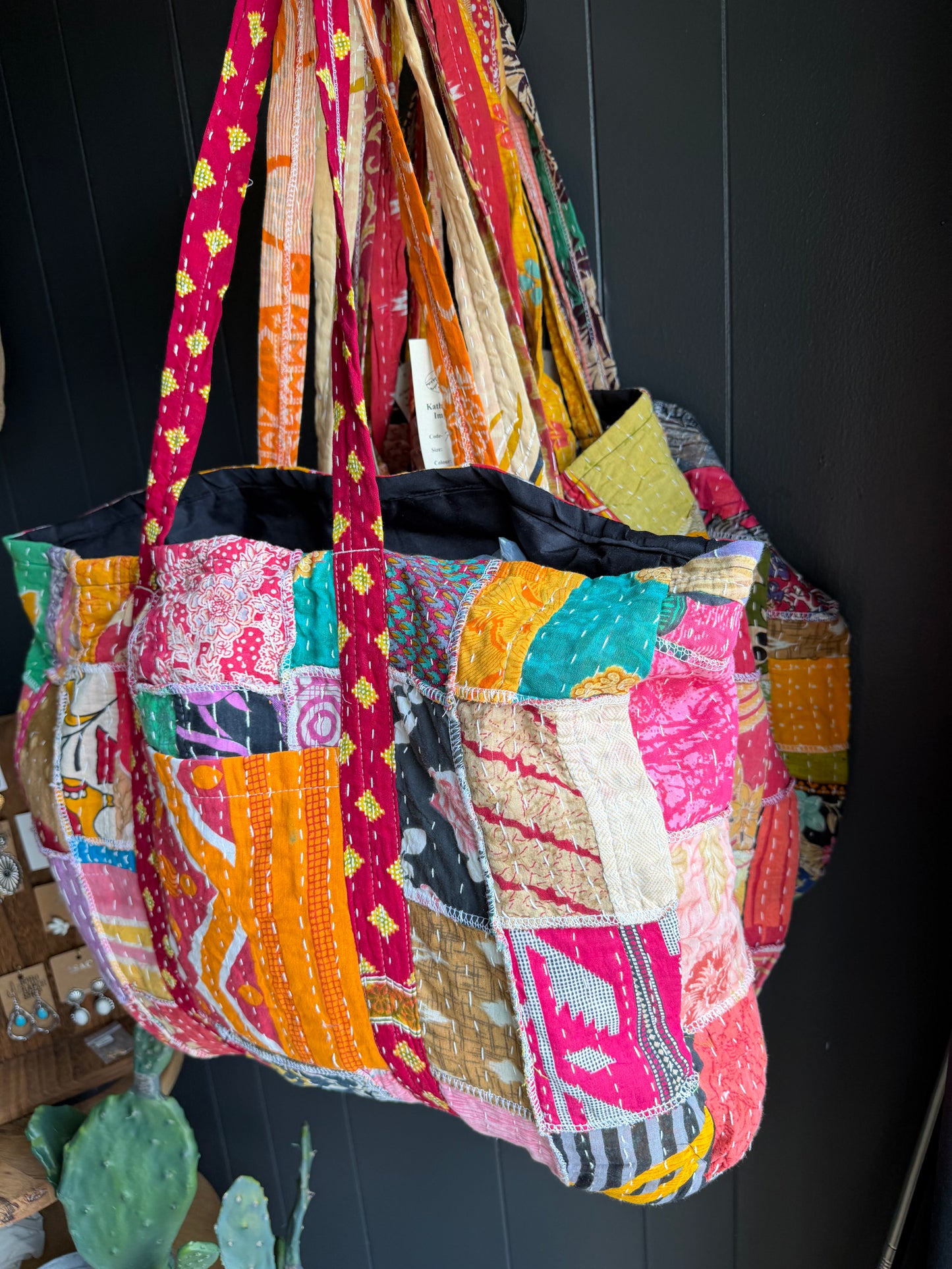 PATCHWORK HOBO BAG