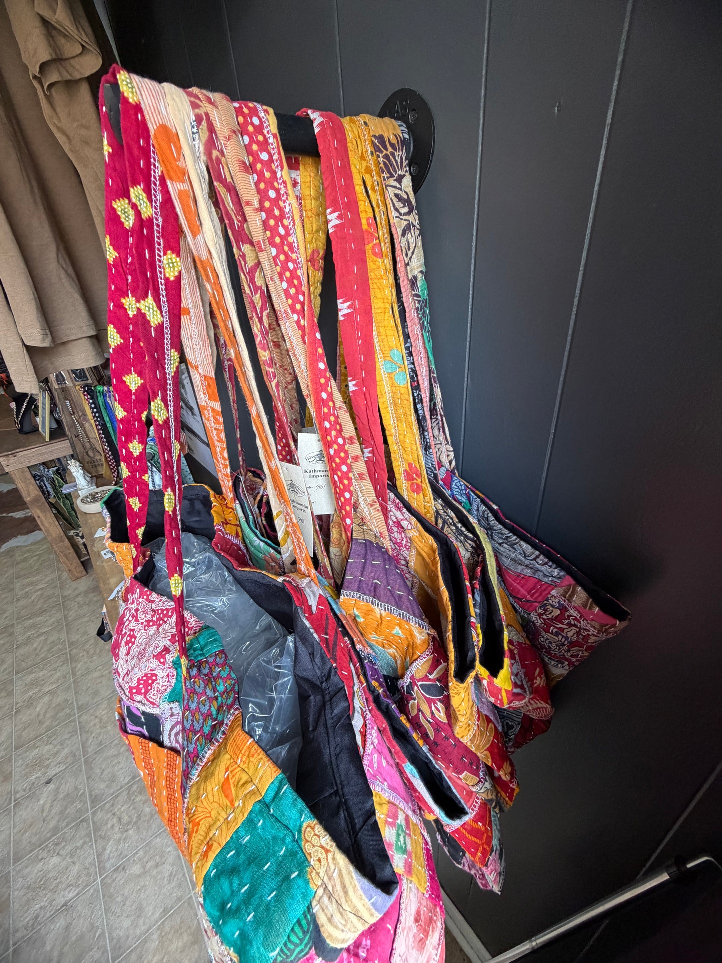 PATCHWORK HOBO BAG