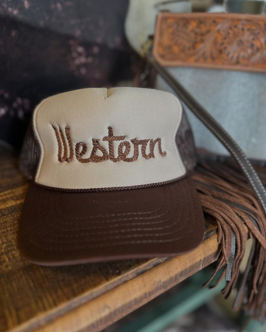 Western Rope Embroidery -Otto Trucker Hat