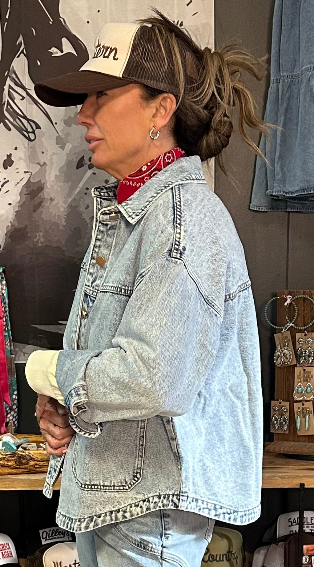 Cowgirl Canyon Denim Jacket