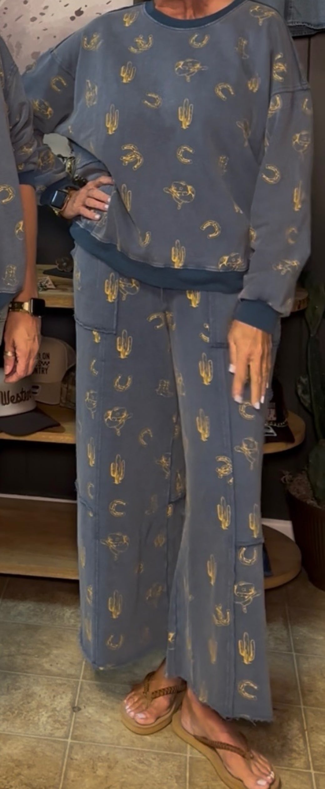 Cowgirl Comfort Wide Leg