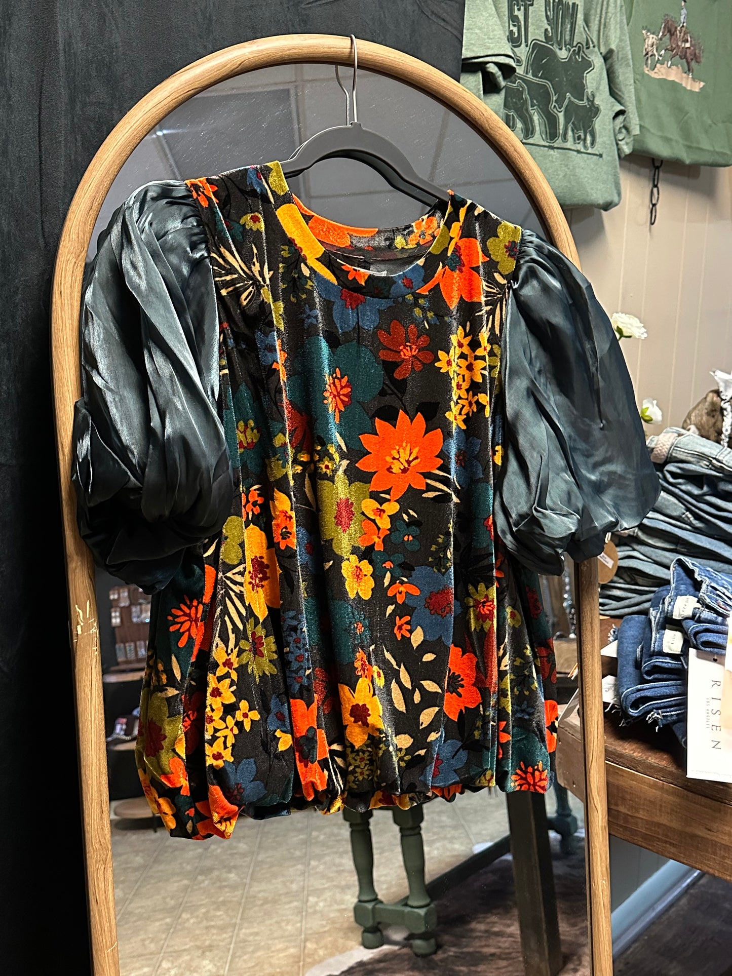 Cowgirl Bouquet Top