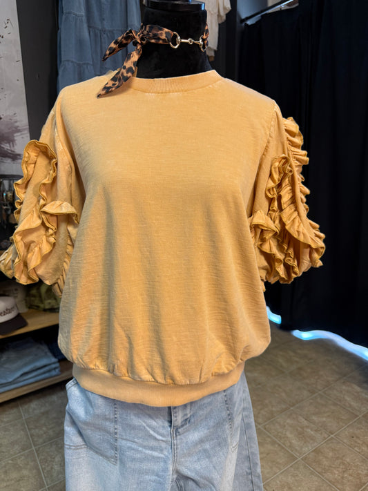 Cowgirl Gold Rush Top